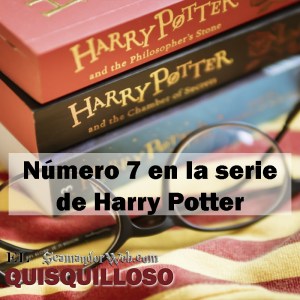 ¿Cuál es el misterio del número 7 en la serie de Harry Potter?