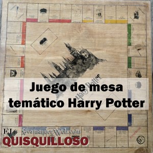 Hice un tablero de monopolio de Harry Potter para el cumpleaños de mi mejor amigo