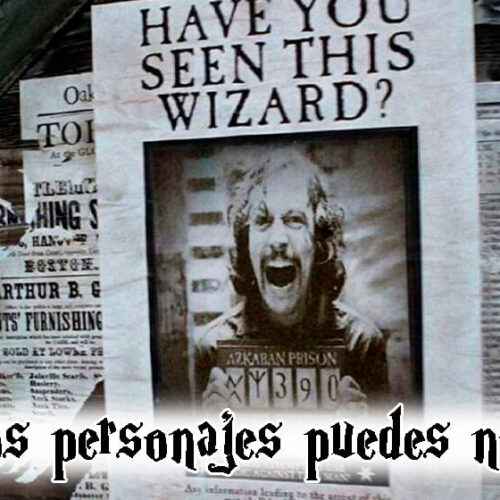 ¿Cuántos personajes puedes nombrar?