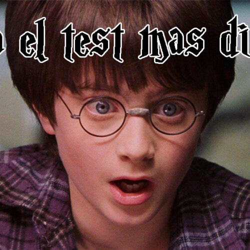 ¿Sera el test mas difícil?