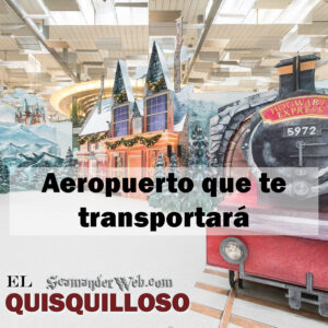 El aeropuerto que te transportará al mundo de Harry Potter de un 'hechizo'